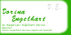 dorina engelhart business card